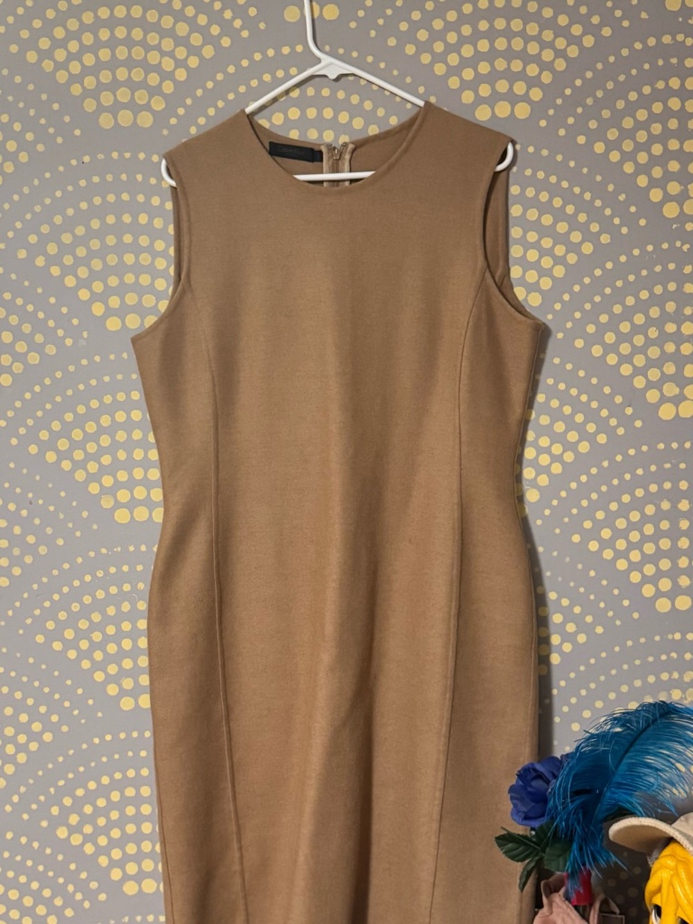 Calvin Klein Collection Camel Midi Dress